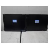 Pair of NEC MultiSync Monitors – Works
