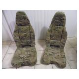 Pair of Camouflage Chairs