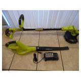 Ryobi ONE+ 18v Trimmer Blower Set – Works