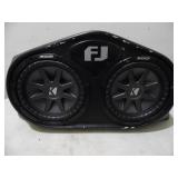 Pair of Kicker 300W Car Subwoofers w/ box