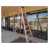 Werner 10 ft Folding Fiberglass Ladder