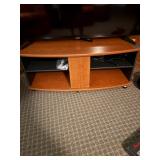 TV stand on wheels