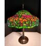 Gorgeous Tiffany-Style Lamp with Handel Base