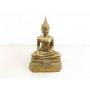 15.5" Brass Buddha Statue