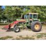 1967 OLIVER 1750 Hydra-Power Tractor w/ Loader - See Video! NO SHIPPING
