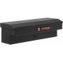 41 in. Matte Black Aluminum Lo- Side Truck Tool Box by Weather Guard    Customer Returns See Pictures