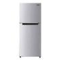 Magic Chef 10.1 cu. ft. Top Freezer Refrigerator in Platinum Steel Customer Returns See Pictures
