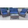 Hampton Bay Loveseat, Chairs and Table