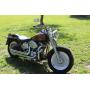 2 Motorcycles- 2004 Custom Painted Harley Davidson Fatboy with only 4,250 Miles, 1988 Yamaha Virago 1100