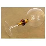 Artland Splendor Hand Painted Cordials and Liqueur Glasses