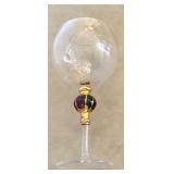 Artland Splendor Hand Painted Cordials and Liqueur Glasses