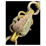 Antique Gold Filled Locket Necklace