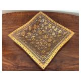 Vintage Mid Century Georges Briard Glass Platter