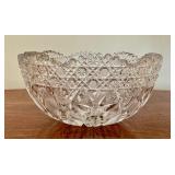 Three Vintage Crystal Decorative Items