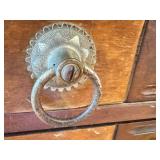 Antique Wooden Spool Cabinet, Merrick