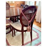 Vintage Dining Room Table and Chairs Set