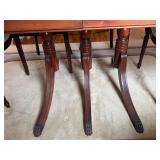 Vintage Dining Room Table and Chairs Set