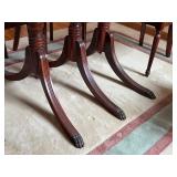 Vintage Dining Room Table and Chairs Set