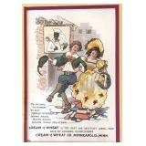 Framed Vintage Cream of Wheat Co Advertising Print