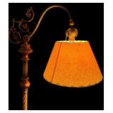Beautiful Vintage Floor Bridge Lamp