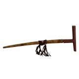 Vintage American Indian Wooden Peace Pipe