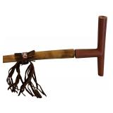 Vintage American Indian Wooden Peace Pipe