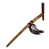 Vintage American Indian Wooden Peace Pipe