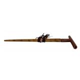 Vintage American Indian Wooden Peace Pipe