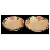 Vintage Franciscan Desert Rose including, Tea Kettle, Sugar, Cream, Petite Cups and More