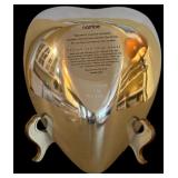 Beautiful Pewter, Plated Silver and More including a Candle Lamp, Heart Dish, Compote and More
