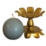 Beautiful Lot of Decor Together or Separate including Wine Box, Candle Holder, Candle and More