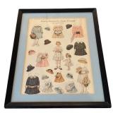 Vintage Wall Art The Lady