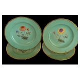Four Antique Spode Copelands Plates
