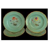 Four Antique Spode Copelands Plates