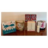 Variety of Vintage Vanity Products including Chen Yu