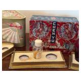 Variety of Vintage Vanity Products including Chen Yu