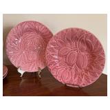 Set of Six Bordallo Pinheiro Plates