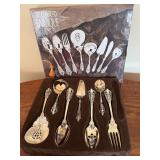 Wallace Baroque Godinger Silver Plate Serving Utensils