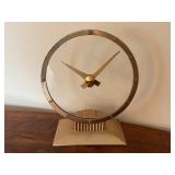Vintage Jefferson Golden Home Electric Clock