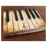 Artisan Crafted Pottery Piano Keys