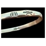 Vintage Sterling Silver Bangle