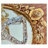 Vintage Mirrored Vanity Tray, Vintage Glass Vanity Jar and More