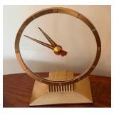 Vintage Jefferson Golden Home Electric Clock