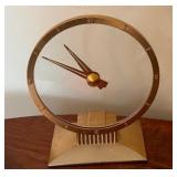 Vintage Jefferson Golden Home Electric Clock