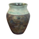 Raku Pottery Vase