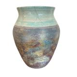 Raku Pottery Vase