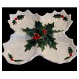 Fitz & Floyd Classics Gregorian Collection Victorian Santa Teapot,  Fitz & Floyd Santa with Wreath ~ Wall Hanger/ Dish/Plate 2002