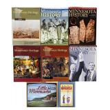 Variety of Books and Magazines on Minnesota