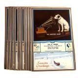 Variety of Vintage RCA WM. H. Jensen Adverting Memorabilia / Vintage RCA Victor Memorabilia