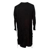 Vintage Flapper Style Dress with Hand Embroidered Accents